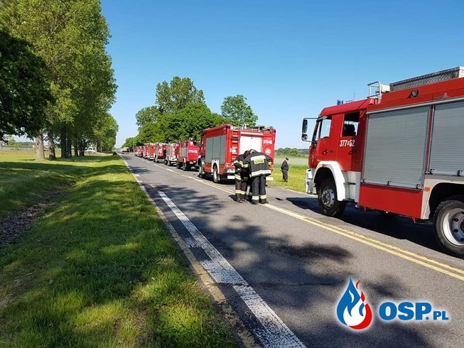 Ćwiczenia Kompanii Gaśniczej OSP Ochotnicza Straż Pożarna