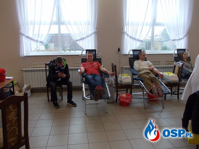 Zostań Ratownikiem Życia - Akcja zbiórki krwi OSP Ochotnicza Straż Pożarna