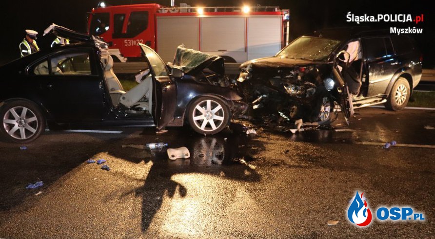 5 promili miał 42-letni kierowca, który spowodował wypadek. Zginęła 47-letnia kobieta. OSP Ochotnicza Straż Pożarna