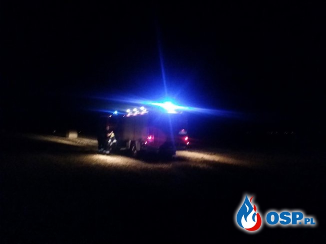 Pożar ścierniska i słomy w Ligocie Bialskiej OSP Ochotnicza Straż Pożarna