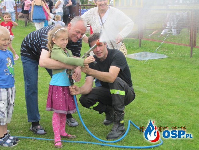 Wróblewo - pokazy dla dzieci OSP Ochotnicza Straż Pożarna