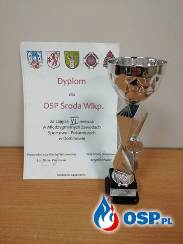 Gminne zawody sportowo-pożarnicze 2018 OSP Ochotnicza Straż Pożarna