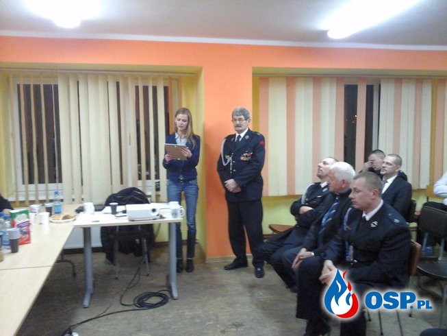Walne Zebranie Sprawozdawczo - Wyborcze OSP Ochotnicza Straż Pożarna