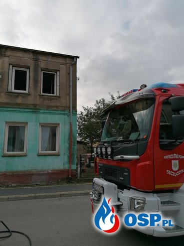 Pożar w Szczuczynie OSP Ochotnicza Straż Pożarna