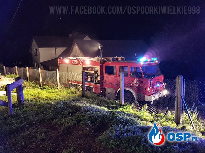 Usuwanie skutków nawałnicy OSP Ochotnicza Straż Pożarna
