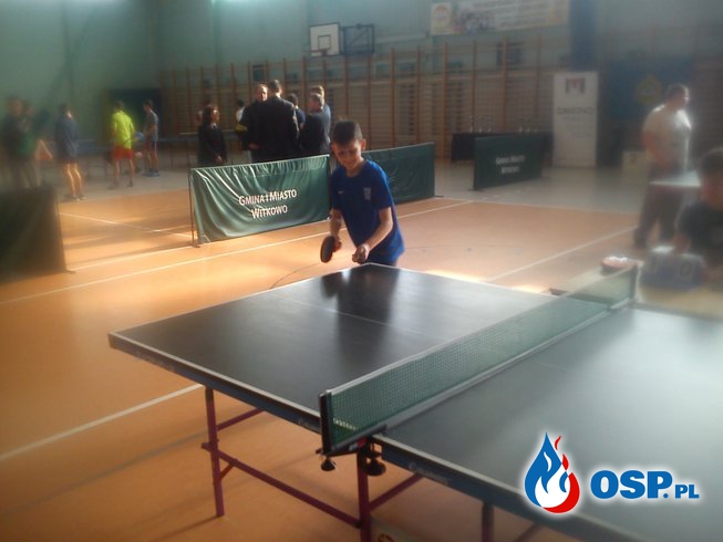 Powiatowe Mistrzostwa w tenisie stołowym. OSP Ochotnicza Straż Pożarna