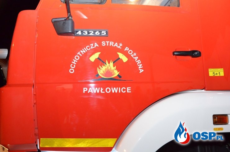 Nowy Kamaz już służy strażakom z OSP Pawłowice OSP Ochotnicza Straż Pożarna