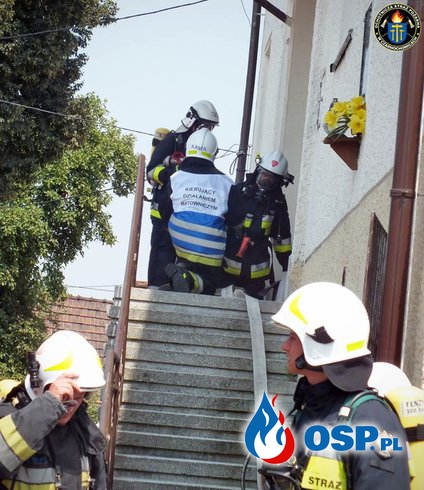 Ćwiczenia w Domu Ludowym w Grabiu OSP Ochotnicza Straż Pożarna