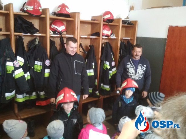 Odwiedziny przedszkolaków OSP Ochotnicza Straż Pożarna