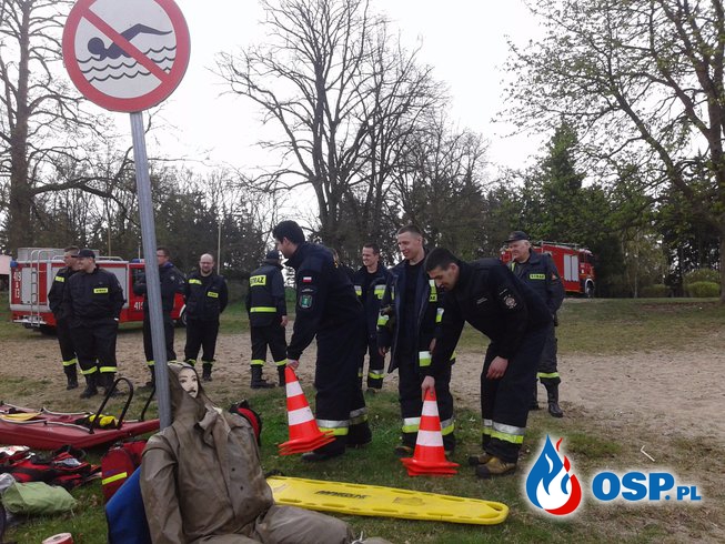 Szkolenie z ratownictwa wodnego i przeciw powodziowego OSP Ochotnicza Straż Pożarna