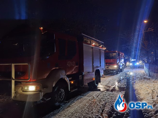 Pożar altany ogrodowej w Szymanach gm. Grajewo OSP Ochotnicza Straż Pożarna