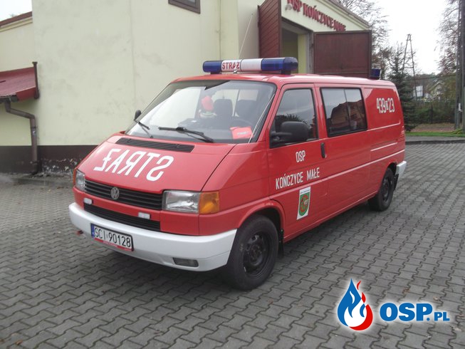 Nowy samochód na podziele bojowym OSP Ochotnicza Straż Pożarna