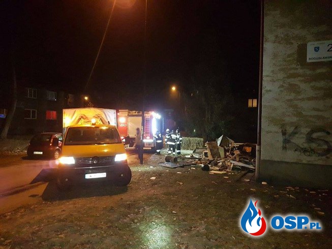 Pożar w budynku wielorodzinnym w Rybniku. Ewakuowano 14 osób! OSP Ochotnicza Straż Pożarna
