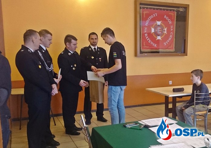 Ogólnopolski Turniej Wiedzy Pożarniczej „Młodzież zapobiega pożarom” 2017 OSP Ochotnicza Straż Pożarna