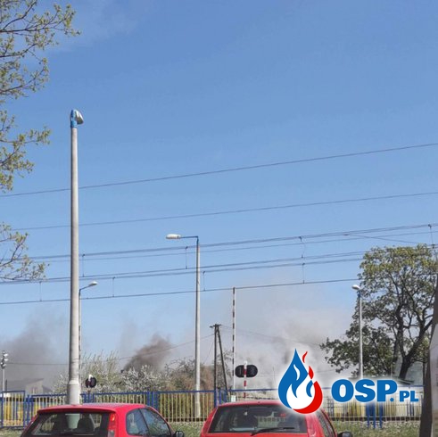 Pożar budynku mieszkalnego (zdjęcia)(21.04.18) OSP Ochotnicza Straż Pożarna