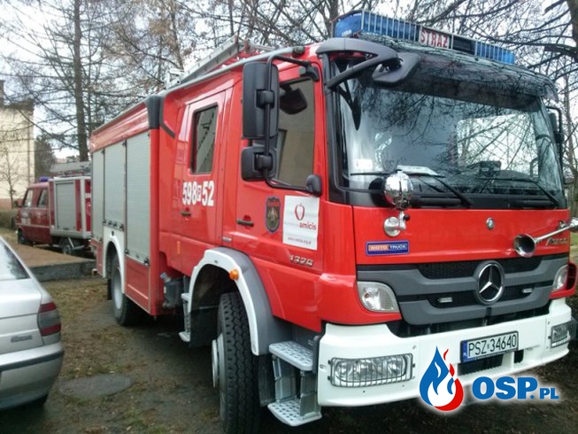 OSP Amica - pomoc fundacji Amicis OSP Ochotnicza Straż Pożarna