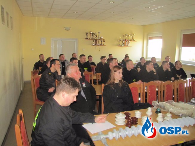 Szkolenie z zakresu linii energetycznych OSP Ochotnicza Straż Pożarna