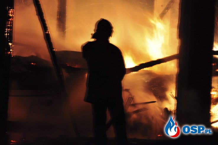 Groźny pożar w Bienkówce OSP Ochotnicza Straż Pożarna