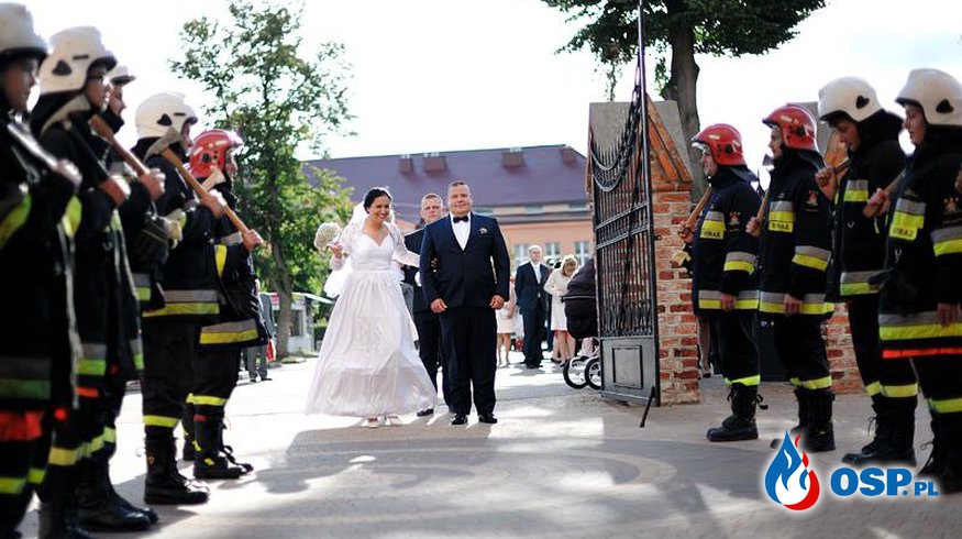 Ślub Strażaka OSP Joniec OSP Ochotnicza Straż Pożarna