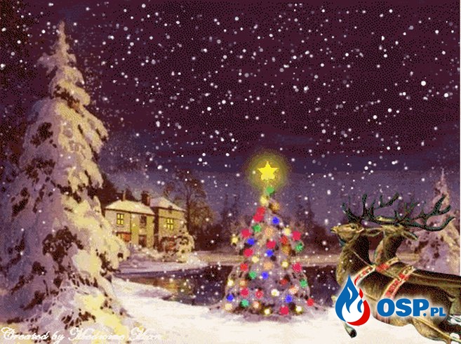 Wesołych Świąt oraz Szczęśliwego Nowego Roku!!! OSP Ochotnicza Straż Pożarna