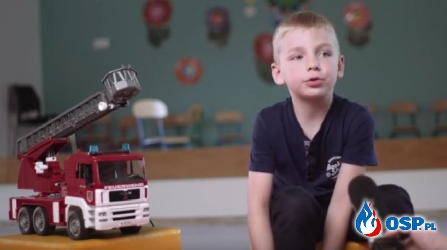FILM – Przedszkolaki z Amica Kids dla strażaków z OSP Amica OSP Ochotnicza Straż Pożarna