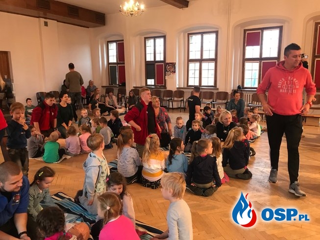 Europejski Dzień Przywracania Czynności Serca - bicie rekordu - ponad 200 dzieci! OSP Ochotnicza Straż Pożarna