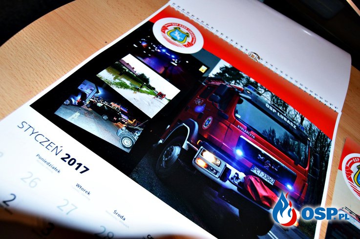 Akcja kalendarze 2017 ! OSP Ochotnicza Straż Pożarna