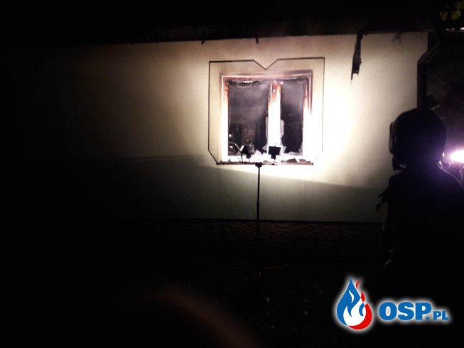 Pożar budynku mieszkalnego w Karwodrzy OSP Ochotnicza Straż Pożarna