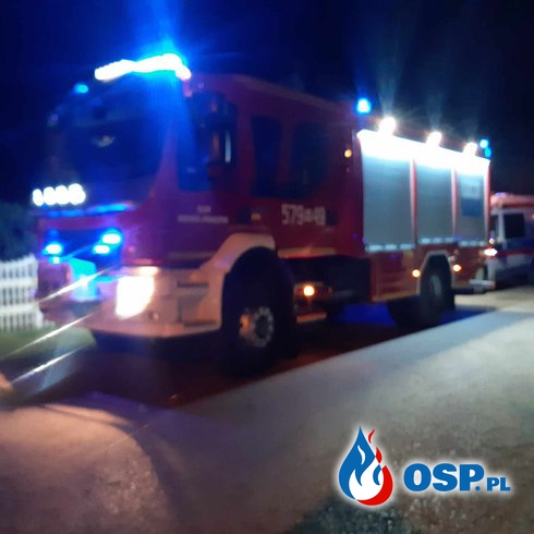 Wypadek Grabie OSP Ochotnicza Straż Pożarna