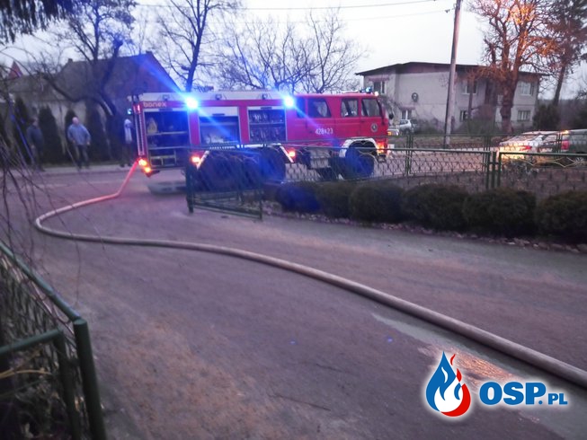 Pożar w Świątnikach Małych OSP Ochotnicza Straż Pożarna
