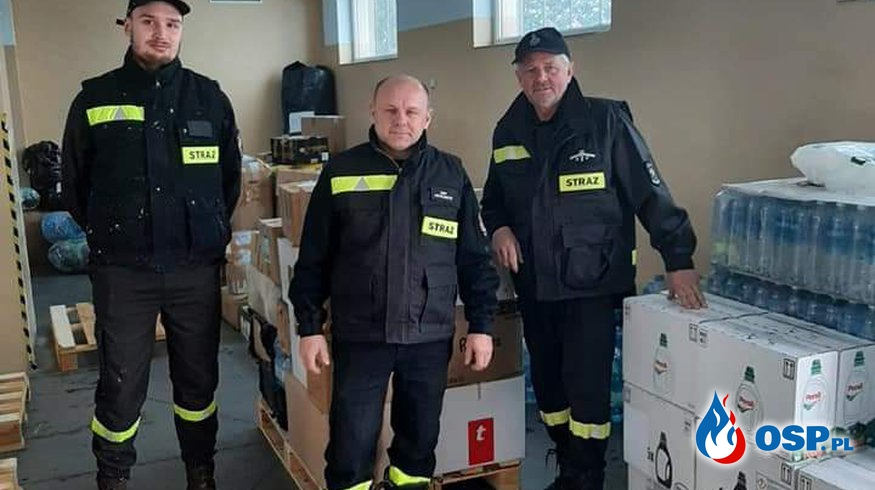 Dary dla Ukrainy OSP Ochotnicza Straż Pożarna