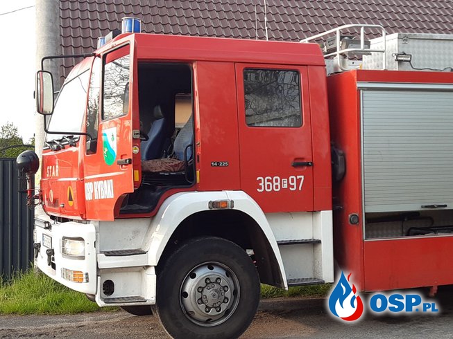 Pożar domu . 7 zastępów w akcji OSP Ochotnicza Straż Pożarna