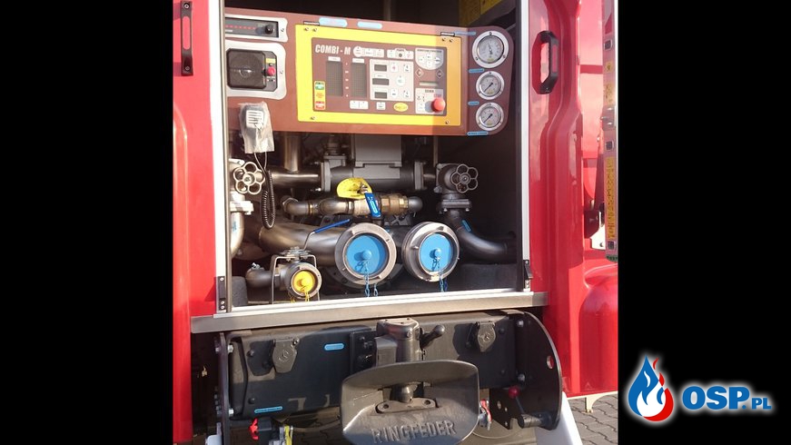Nowy samochód ratowniczo -gaśniczych OSP Ochotnicza Straż Pożarna