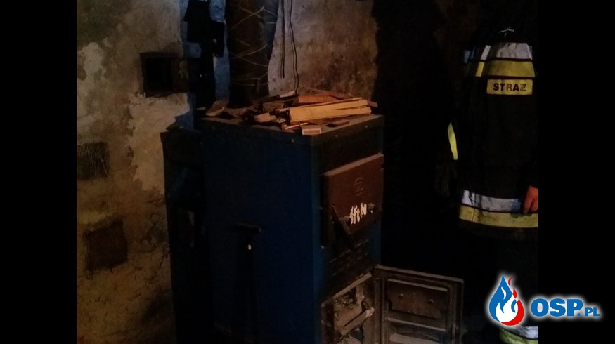 Pożar sadzy w kominie w miejscowości Brzeźnica OSP Ochotnicza Straż Pożarna