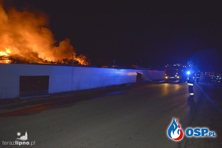 Pożar złomowiska w miejscowości Suradowo! OSP Ochotnicza Straż Pożarna