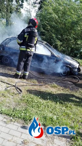 Pożar Samochodu osobowego OSP Ochotnicza Straż Pożarna