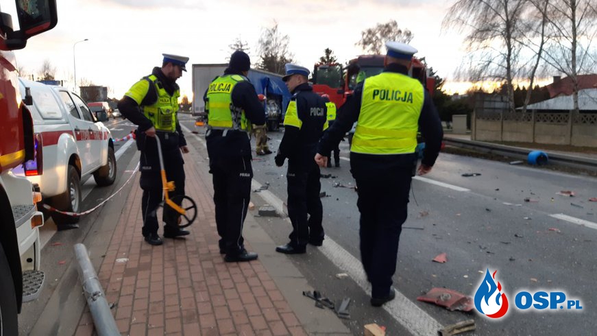 Co było przyczyną wypadku strażaków OSP w Czernikowie? Policja zabrała głos. OSP Ochotnicza Straż Pożarna
