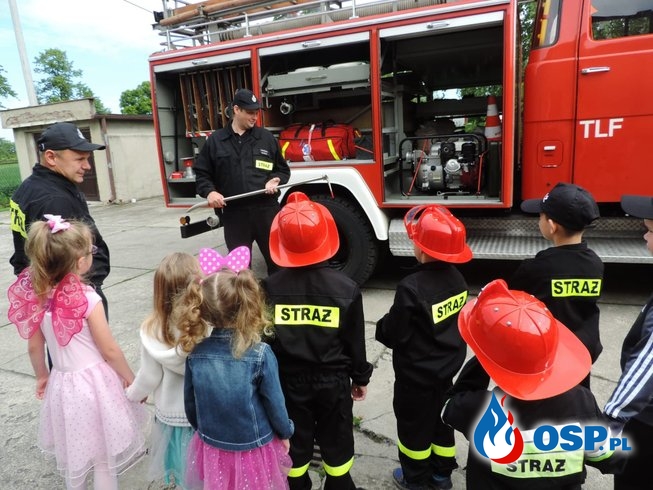 Wizyta w przedszkolu OSP Ochotnicza Straż Pożarna