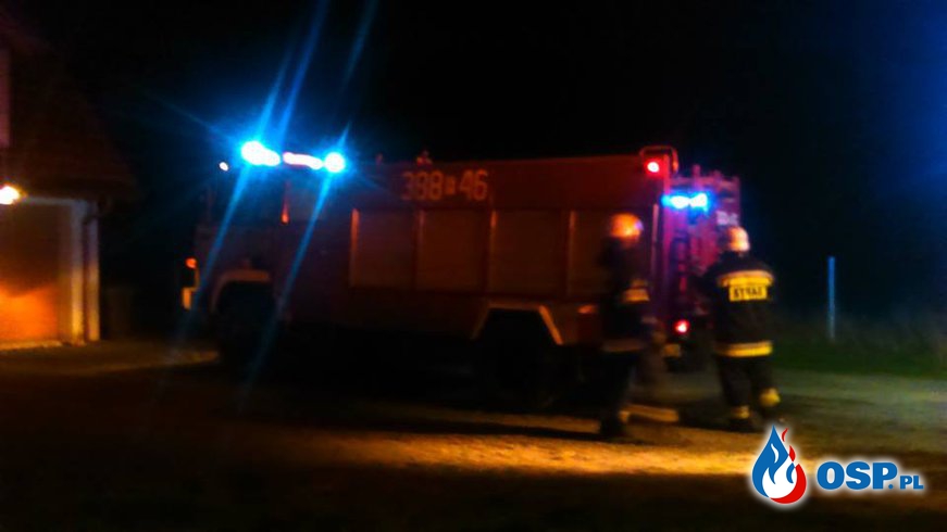 Zdarzenie 9/2016 - pożar sadzy w kominie OSP Ochotnicza Straż Pożarna