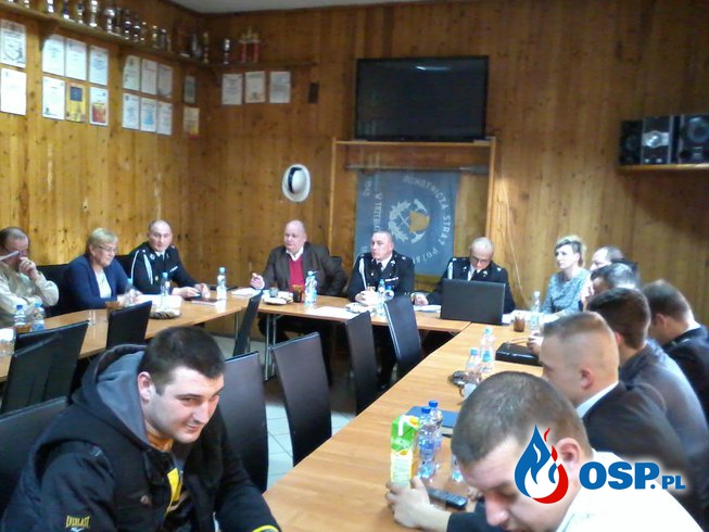 Zebranie sprawozdawczo - wyborcze OSP Ochotnicza Straż Pożarna