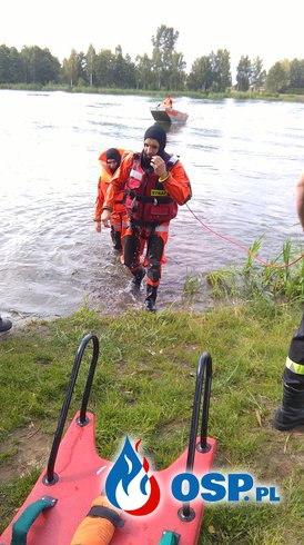 Szkolenie doskonalące z ratownictwa wodnego, Zalew Ruszkowski OSP Ochotnicza Straż Pożarna