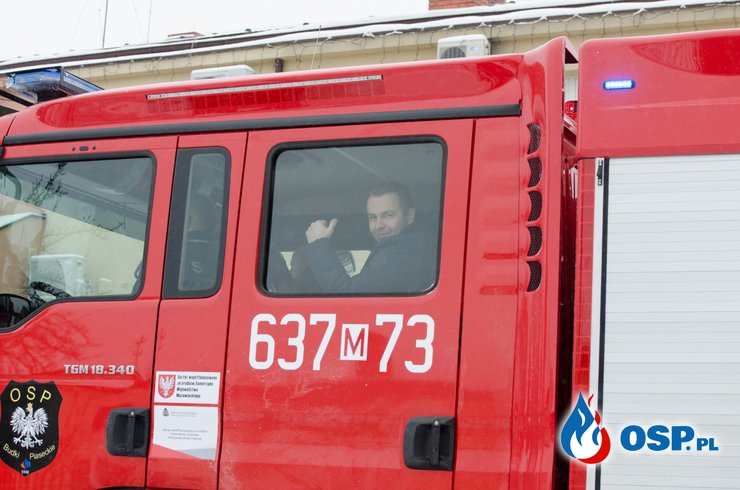 Nowy, bogato wyposażony MAN służy strażakom z OSP Budki Piaseckie OSP Ochotnicza Straż Pożarna