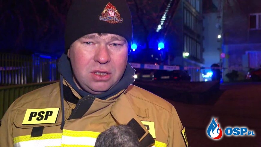 "Zobaczyłem dym, zacząłem budzić ludzi." Pożar kamienicy w Szczecinie. OSP Ochotnicza Straż Pożarna