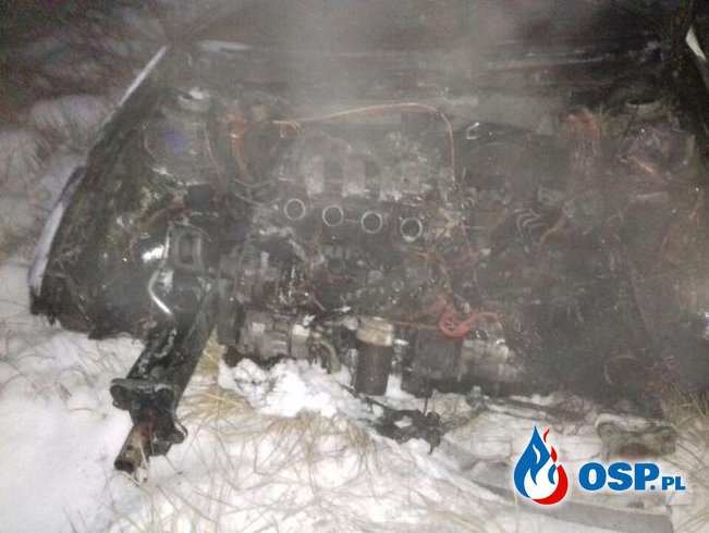 „Rozpalone” Audi. OSP Ochotnicza Straż Pożarna