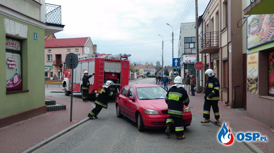 Miejscowe zagrożenie na ulicy Partyzantów OSP Ochotnicza Straż Pożarna