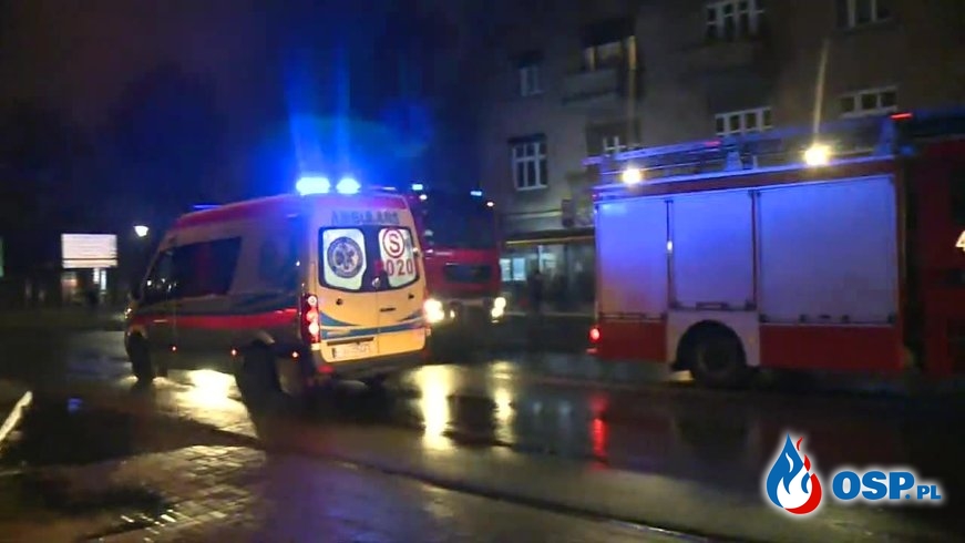 Czteroosobowa rodzina potrącona na przejściu dla pieszych w Gnieźnie OSP Ochotnicza Straż Pożarna