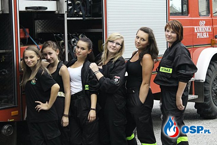 Kobiety w OSP Kamienica Polska. OSP Ochotnicza Straż Pożarna