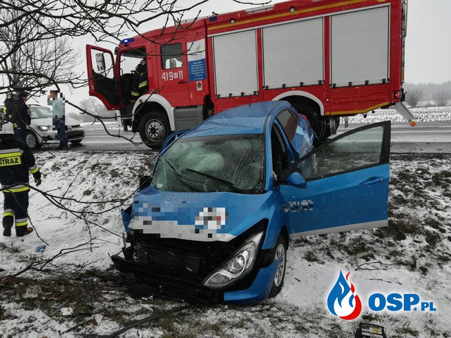 Kolizja drogowa na DK7 w Kondrajcu Szlacheckim OSP Ochotnicza Straż Pożarna