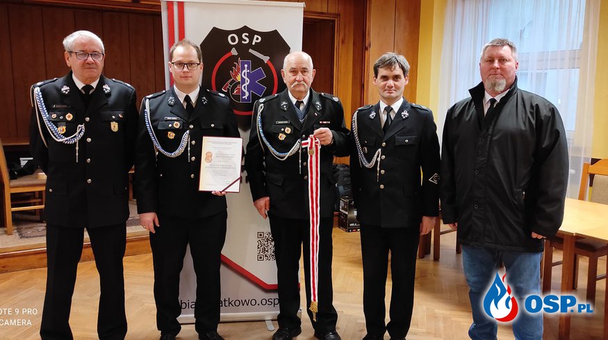 Brązowy medal "Za zasługi dla pożarnictwa" - OSP Białe Piątkowo docenione OSP Ochotnicza Straż Pożarna