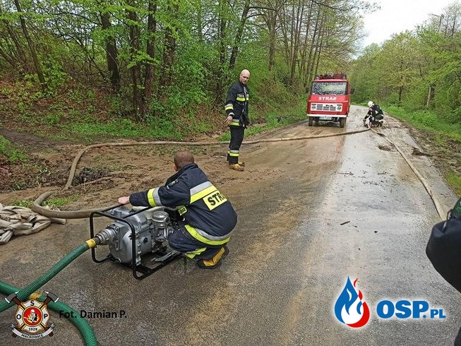 1 Maja - prawdziwe Święto Pracy naszych druhów OSP Ochotnicza Straż Pożarna